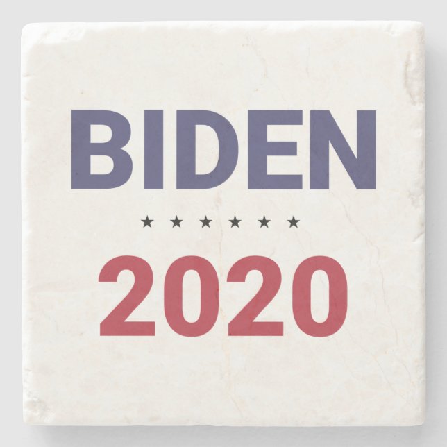 Posavasos De Piedra Biden 2020 (Elecciones EEUU) (Anverso)