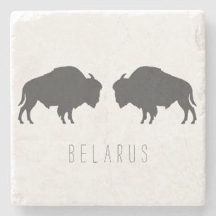 Posavasos De Piedra Bielorrusia Bison З у б р Б е л htémmica Burmpei B