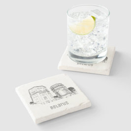 Posavasos De Piedra Bielorrusia Grodno Water Towers Sketch Architectur
