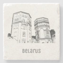 Posavasos De Piedra Bielorrusia Grodno Water Towers Sketch Architectur