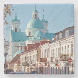 Posavasos De Piedra Bielorrusia Hrodna Grodno Cityscape Architecture