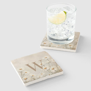 Posavasos De Piedra Bienvenidos a la fiesta de bienvenida en el campo