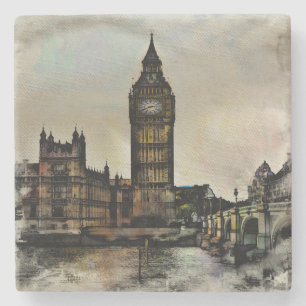 Posavasos De Piedra Big Ben