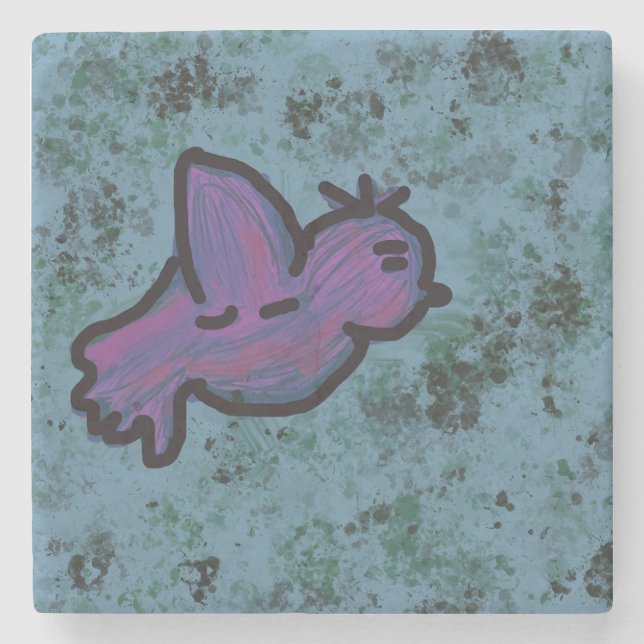 Posavasos De Piedra Bird (Anverso)