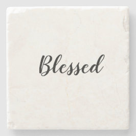 Posavasos De Piedra Blessed coaster