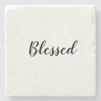 Posavasos De Piedra Blessed coaster