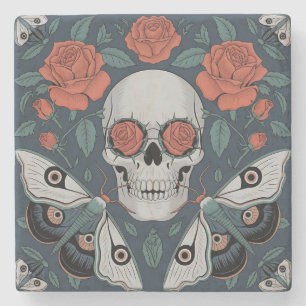 Posavasos De Piedra Bloom Eterno: Un baile de vida y muerte