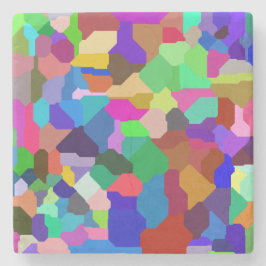 Posavasos De Piedra Bloquear la plataforma de cálculo de mármol de mos