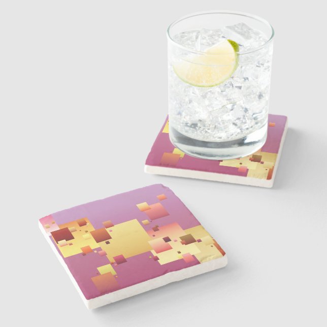 Posavasos De Piedra Bloqueo (Lateral)