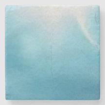 Blue coaster