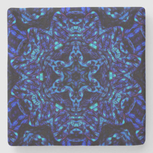 Posavasos De Piedra Blued Up