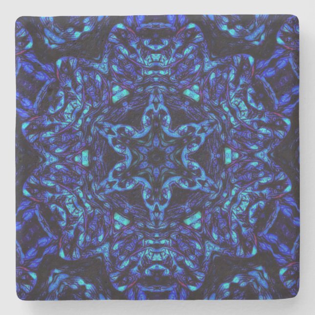 Posavasos De Piedra Blued Up (Anverso)