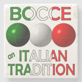 Posavasos De Piedra Bochas una Tradición Italiana