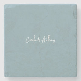 Posavasos De Piedra Boda azul