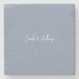 Posavasos De Piedra Boda azul