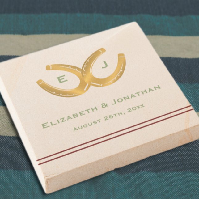 Posavasos De Piedra Boda de herradura occidental (Subido por el creador)