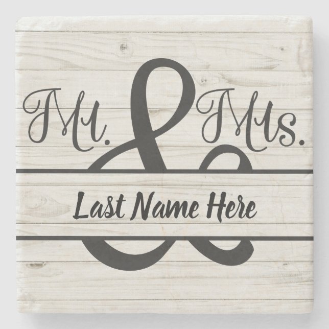 Posavasos De Piedra Boda Gift Stone Coaster (Anverso)