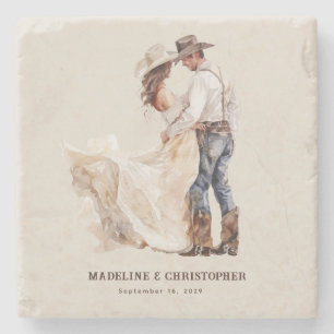 Posavasos De Piedra Boda ruso occidental