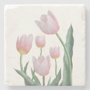 Posavasos De Piedra Boho Pastel Floral