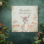Posavasos De Piedra Boho Woodland Baby Shower<br><div class="desc">Presentamos nuestra montaña rusa de piedra de la naturaleza de los hongos mariposa de la naturaleza de Woodland! Añada un toque de elegancia rústica a su ducha de bebé con temática de bosque con nuestra montaña de piedra Baby Shower Woodland Mushroom Nature. Esta encantadora montaña rusa presenta un diseño caprichoso...</div>