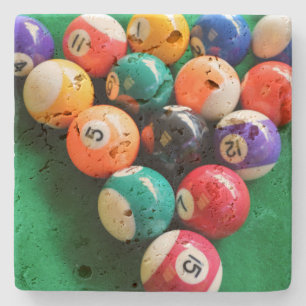 Posavasos De Piedra Bolas De Ochenta,