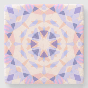 Posavasos De Piedra Bonito Pastel Morado Estrella Chicas Decorativos