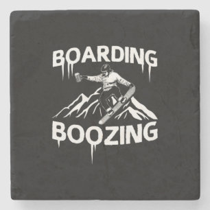 Posavasos De Piedra Boodificación de Snowboard