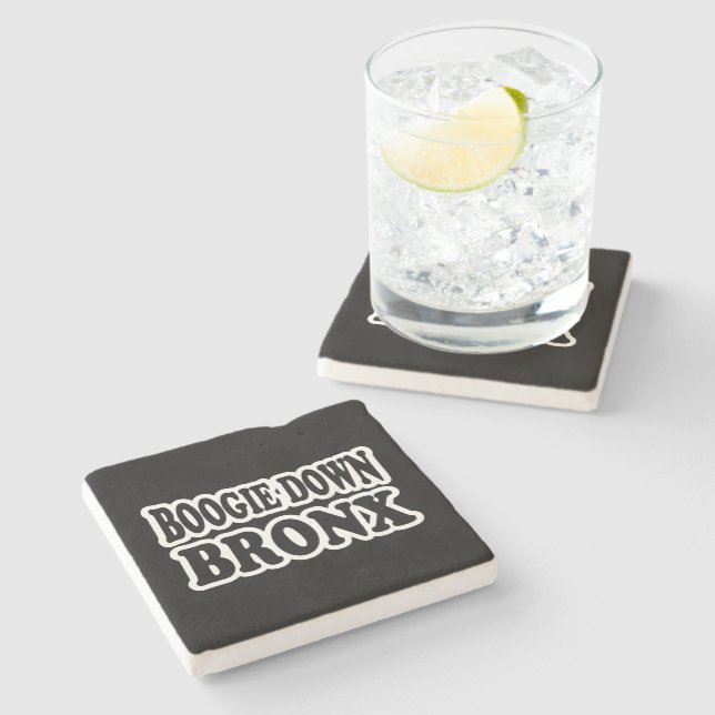 Posavasos De Piedra Boogie Down Bronx, NYC (Lateral)