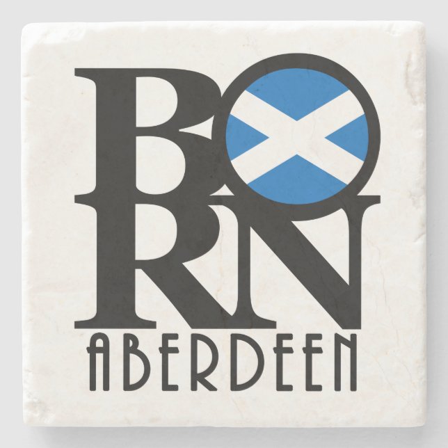 Posavasos De Piedra BORN Aberdeeen (Anverso)