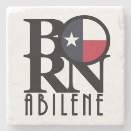 Posavasos De Piedra BORN Abilene Texas