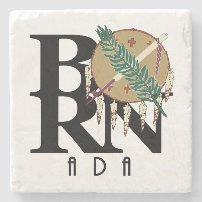 Posavasos De Piedra BORN Ada Oklahoma (Anverso)