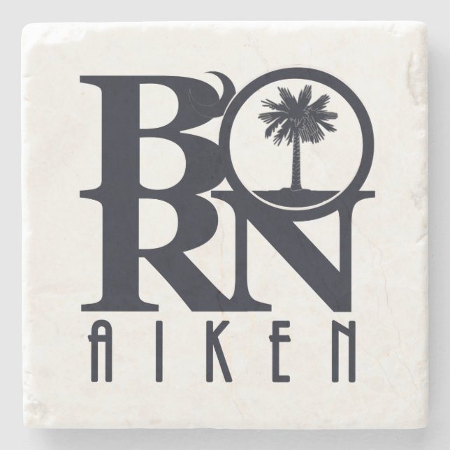 Posavasos De Piedra BORN Aiken SC (Anverso)