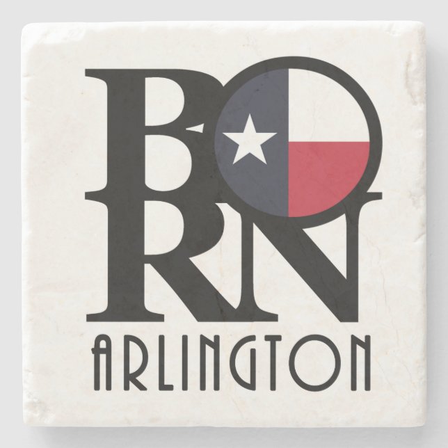 Posavasos De Piedra BORN Arlington Texas (Anverso)