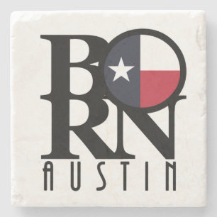 Posavasos De Piedra BORN Austin Texas