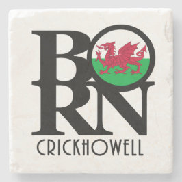 Posavasos De Piedra BORN Crickhowell Wales
