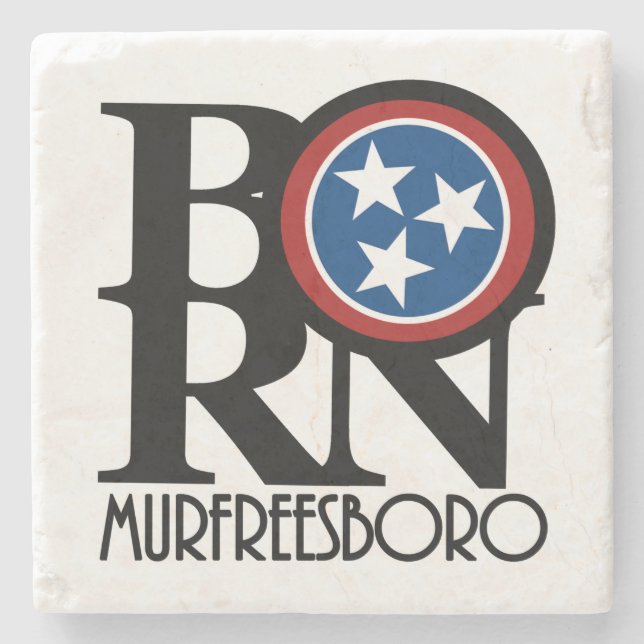 Posavasos De Piedra BORN Murfreesboro, Tennessee (Anverso)