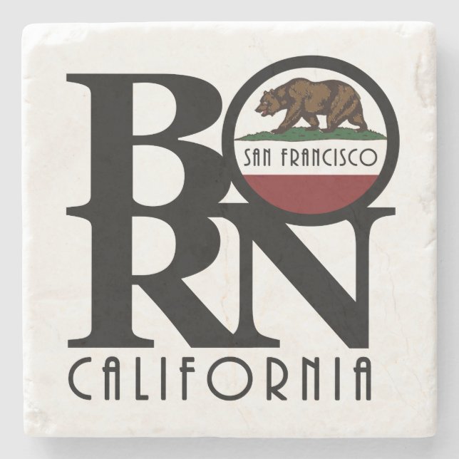 Posavasos De Piedra BORN San Francisco (Anverso)