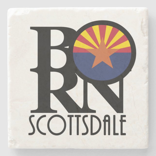 Posavasos De Piedra BORN Scottsdale Arizona (Anverso)