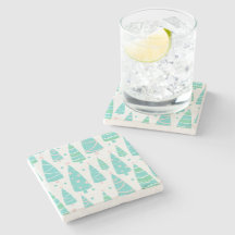 Bosque de árboles de Navidad Pastel