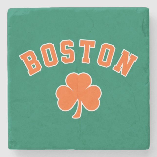 Posavasos De Piedra Boston Irlandés (Anverso)