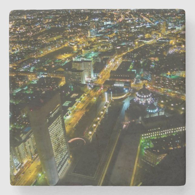 Posavasos De Piedra Boston, Massachusetts, los E.E.U.U. (Anverso)