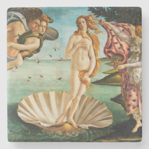 Posavasos De Piedra BOTTICELLI - El nacimiento de Venus 1483
