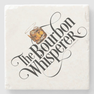 Posavasos De Piedra Bourbon Whisperer Stone Coaster