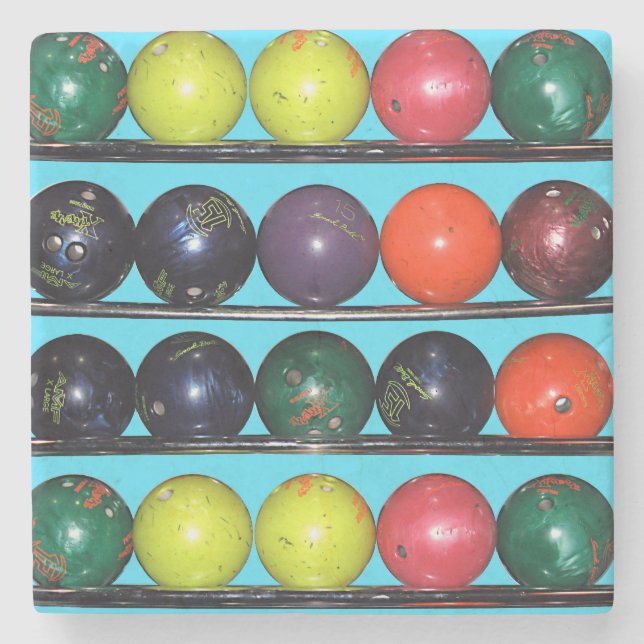 Posavasos De Piedra Bowling Blitz (Anverso)