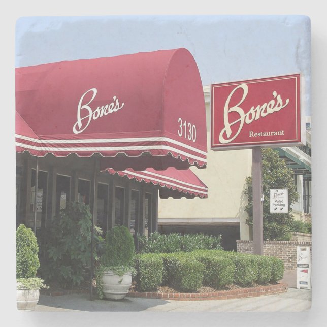 Posavasos De Piedra Buckhead de Huesos, Huesos Atlanta, Huesos (Anverso)