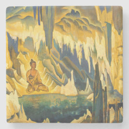 Posavasos De Piedra Buddha the Winner (Arte Budista) (de Roerich)