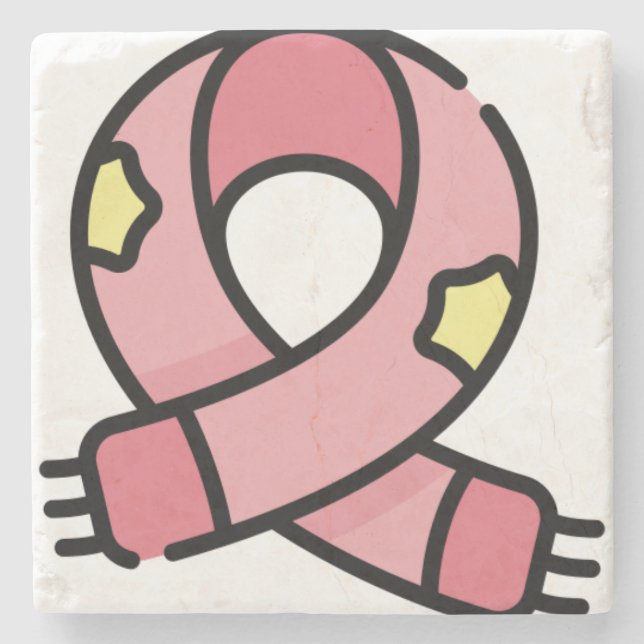 Posavasos De Piedra bufanda de navidades (Anverso)