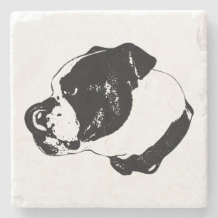 Posavasos de Piedra Bulldog Lick