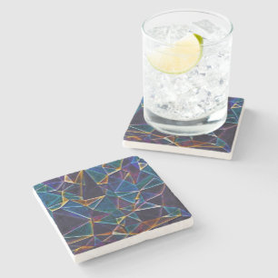 Posavasos De Piedra Burbujas rotas
