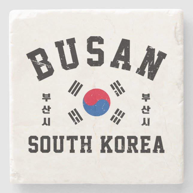 Posavasos De Piedra Busan Corea del Sur  (Anverso)